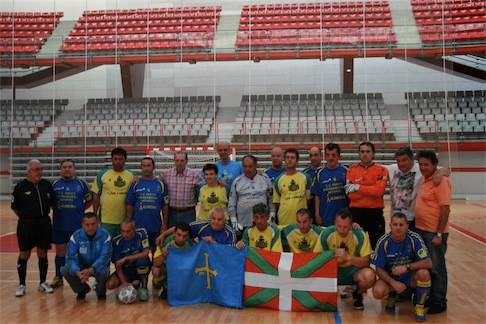 encuentro entre la seleccion de asturias y el campeon de euskadi 2